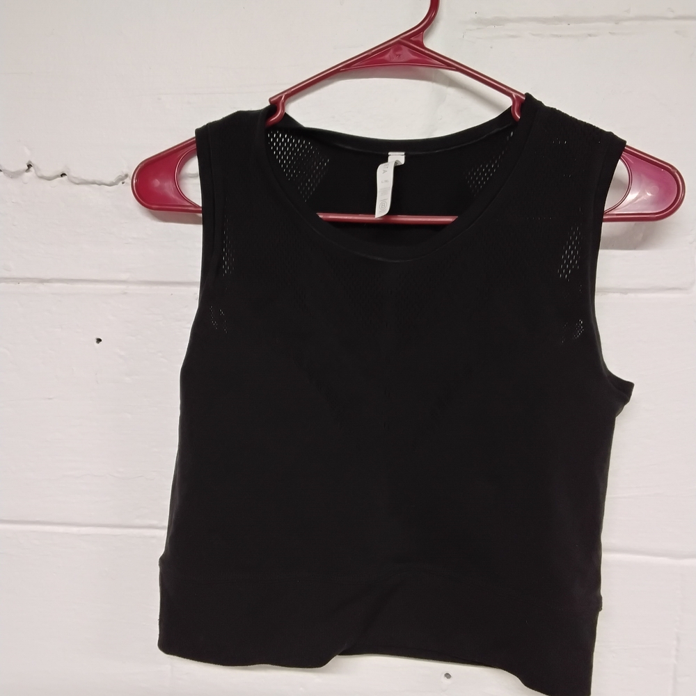 Black Sleeveless Women's Top